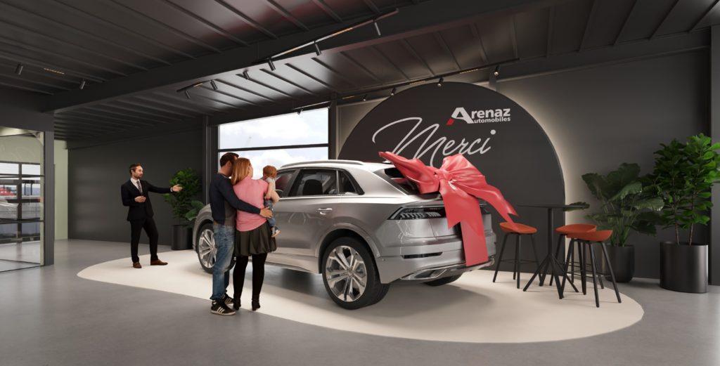 Nouveaux locaux Arenaz Automobiles Crissier. Vente véhicules d'occasion.